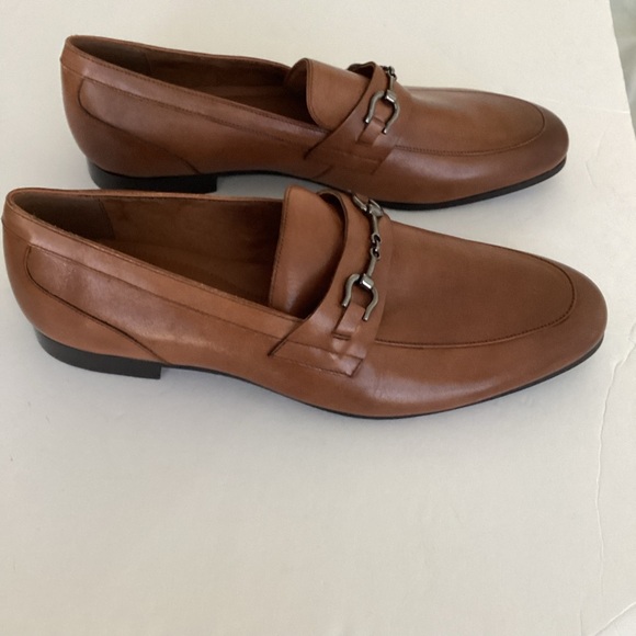 Aldo Marinho Men's Leather Dress Shoes Size 13 Cognac